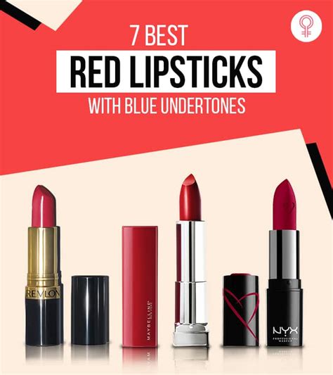 bluish red lipstick